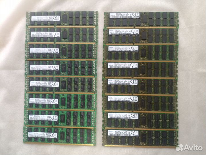 32GB DDR3 R-dimm,не LR-dimm Samsung ECC REG (16шт)