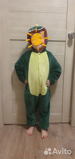 Костюм Крокодил/ Дракоша,110 р. аренда