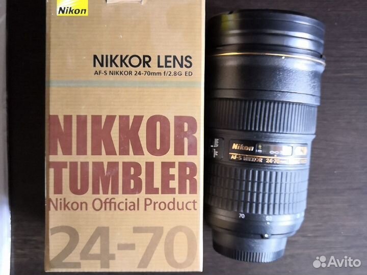 Кружка Nikon 24-70 оригинал новая