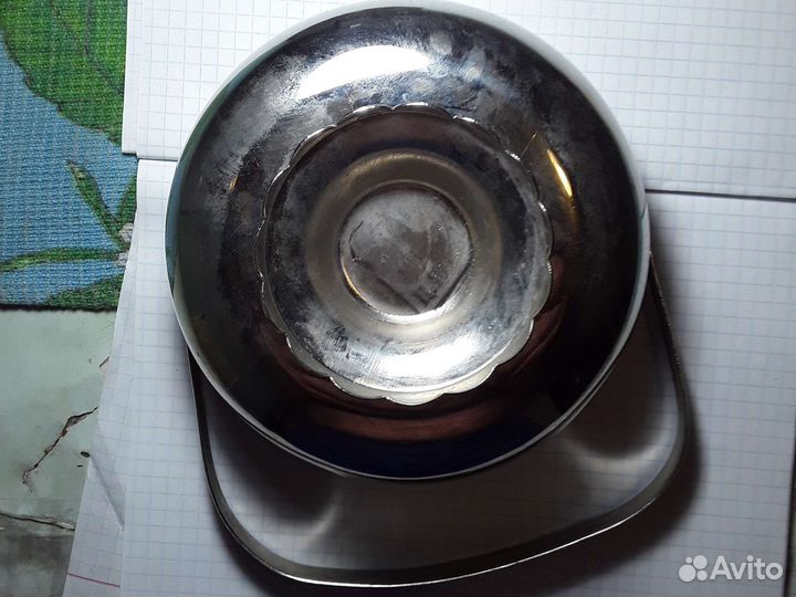 Конфетница мельхиор СССР