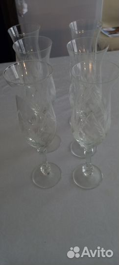 Бокалы для вина новые