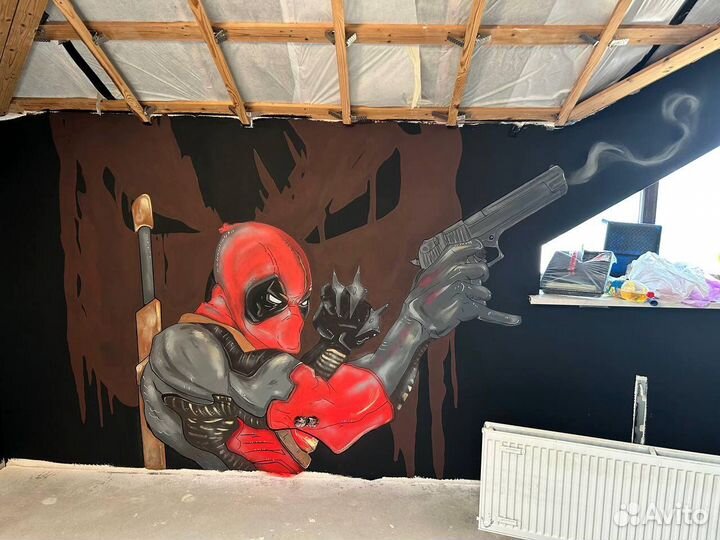 Художник/Роспись стен/Граффити оформление Москва
