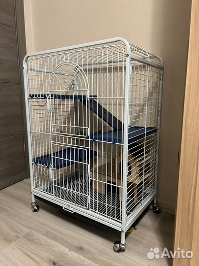 Клетка для шиншилл и грызунов