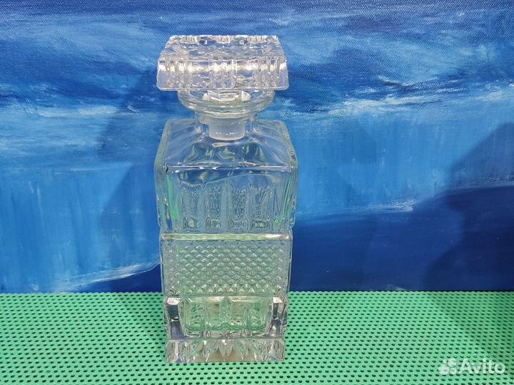 Графины штофы стеклянные