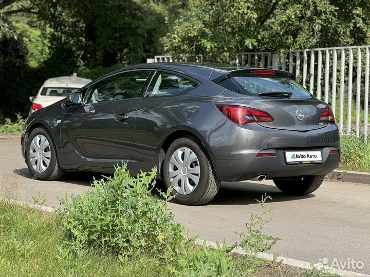 Opel Astra GTC 1.4 AT, 2012, 140 000 км