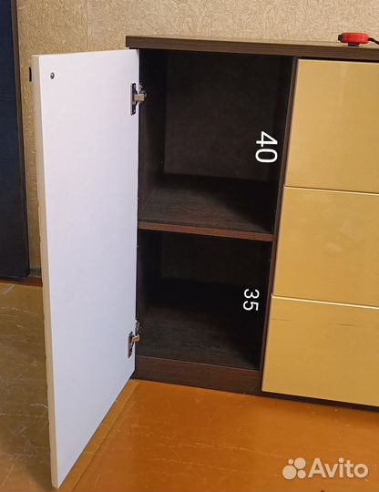 Шкаф и комод бу (комплект)