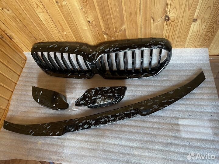 Карбоновый комплект BMW G30 кованый карбон
