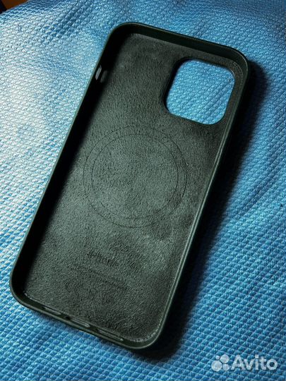 Чехол iPhone 13 pro max под кожу magsafe