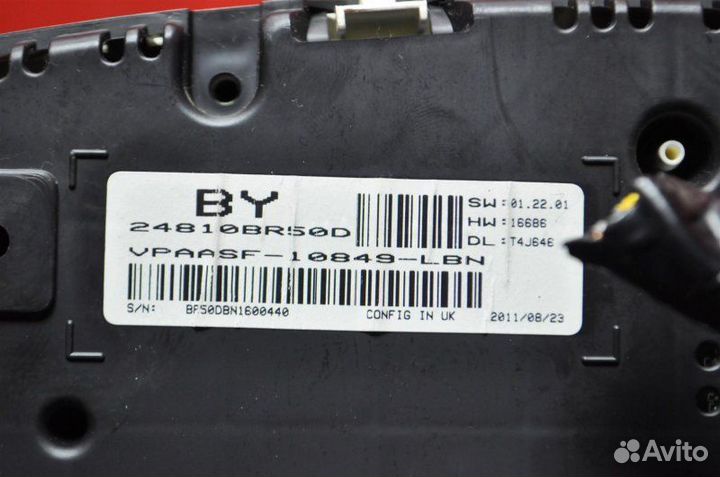 Щиток приборов Nissan Qashqai J10 HR16DE 2011