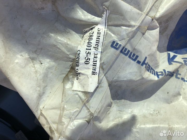 Бампер задний лада калина