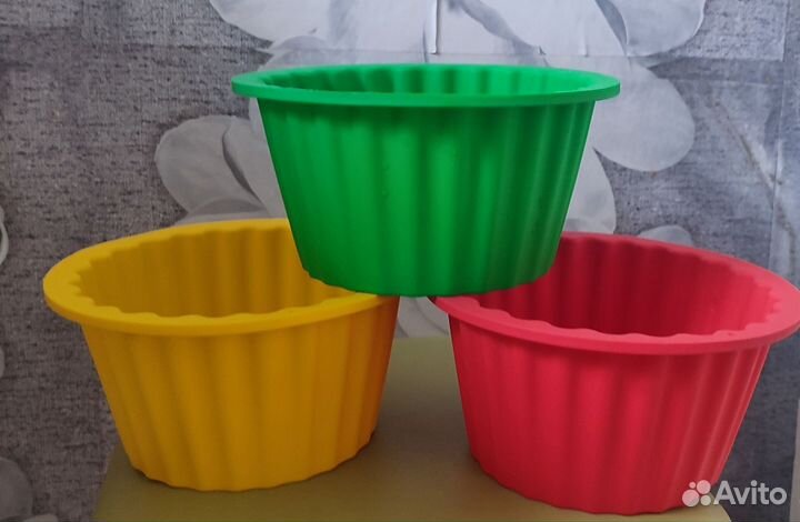 Формочки силиконовые для выпечки