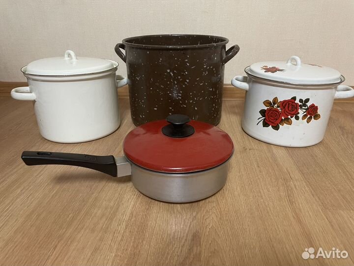 Эмалированная посуда лмз