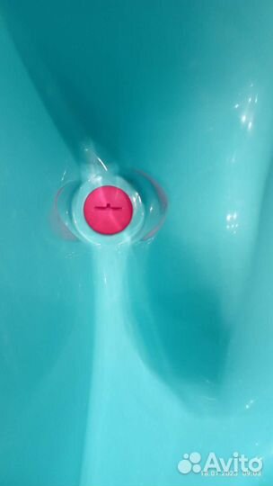 Ванночка для купания анатомическая с термометром