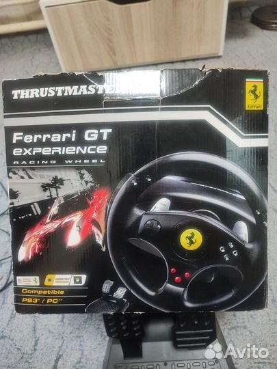Игровой руль Thrustmaster Ferrari GT