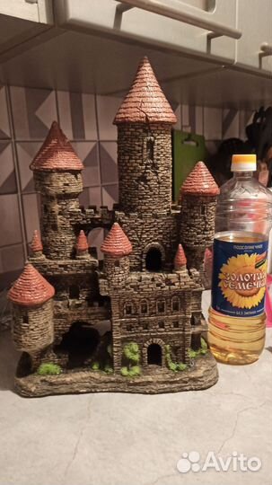 Аквариумная декорация замок