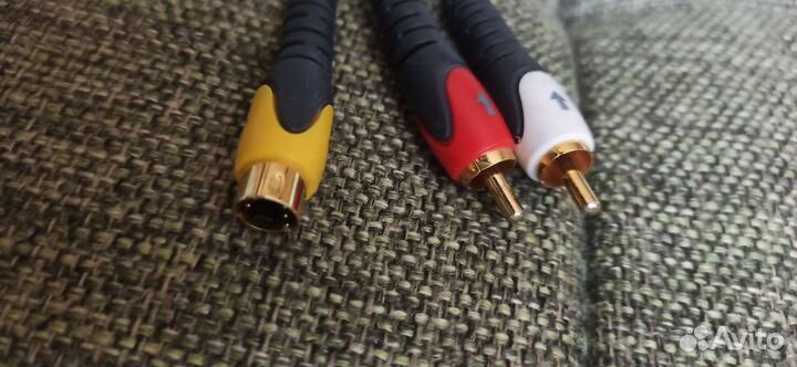 Кабель скарт - тюльпаны Hama Profi