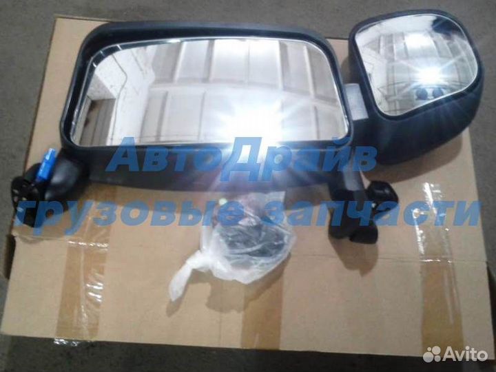 Зеркало Скания 4 серии в сборе левое