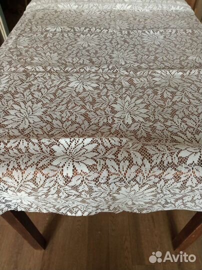 Скатерть/ покрывало, полотно х/б,ссср