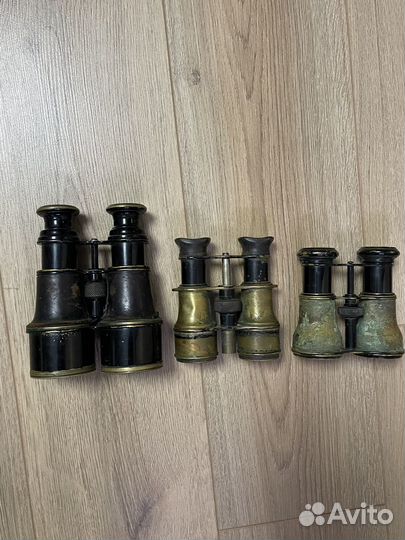 Бинокль старинный 3 шт