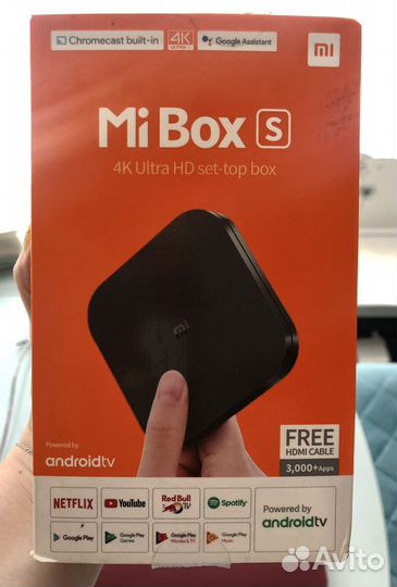 Tv приставка Xiaomi Mi Box S 4K