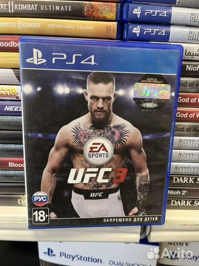 Игры на ps4 ufc 3