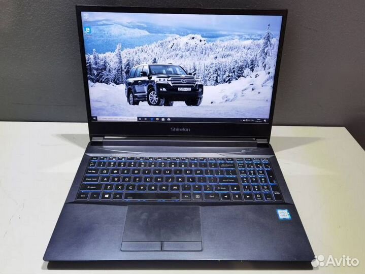 Игровой ноутбук i5-9300H 16gb/GTX 1650 SSD250 HDD1