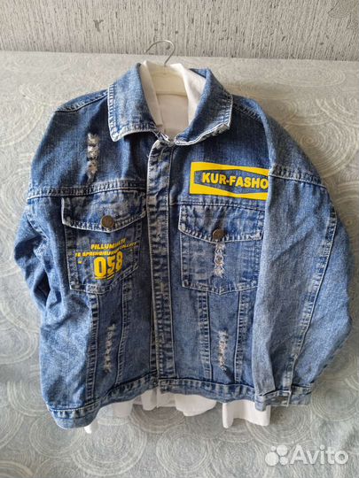 Куртка джинсовая