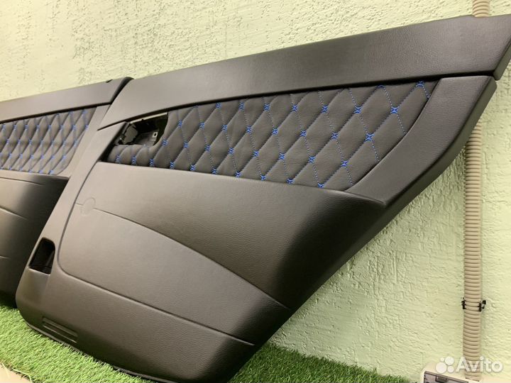 Дверные карты приора,термокожа