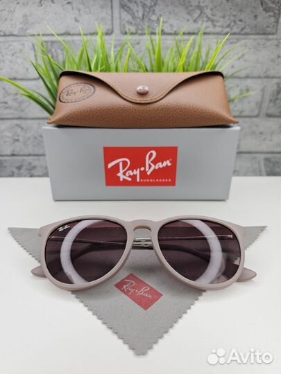 Очки Ray Ban Erika 4171 Бежевые Soft Touch