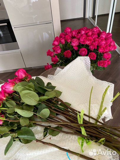 Розы с доставкой только большие букеты