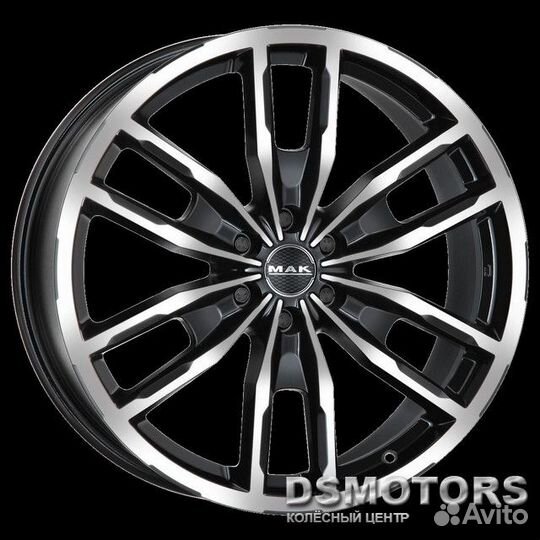 Диски Peak 8.5/18 6x139.7 ET55 d93.1 black mirror