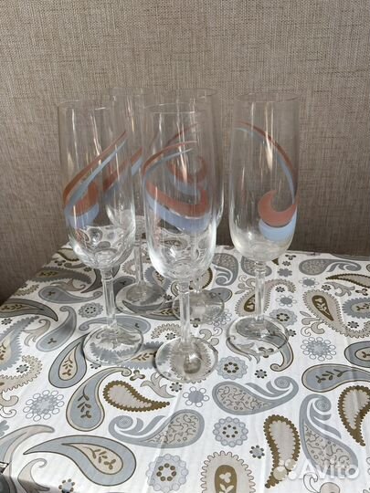 Бокалы, стаканы, рюмки СССР