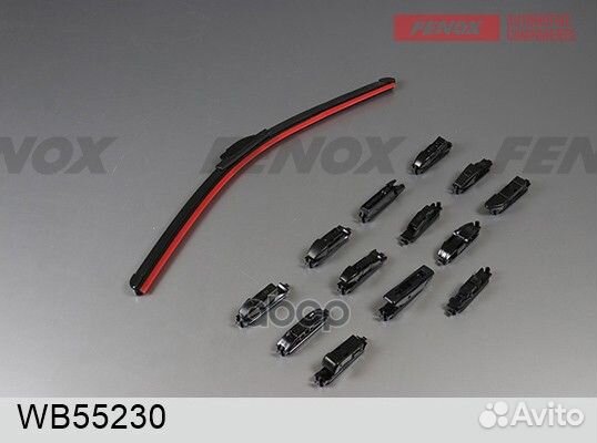 Щетка стеклоочистителя 55 см (22 ) бескаркасная