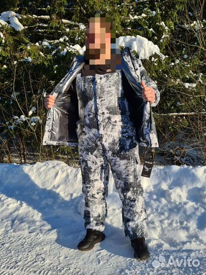 Костюм горка зимняя Белый лес