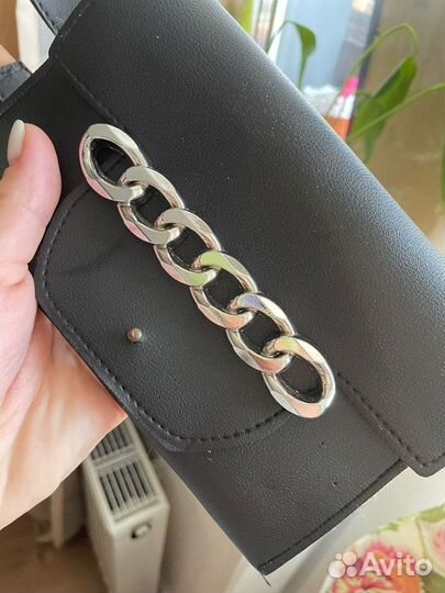 Сумка поясная экокожа