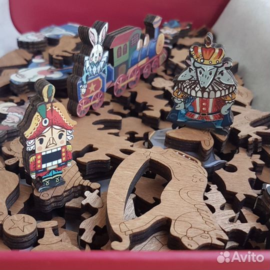 Деревянные пазлы