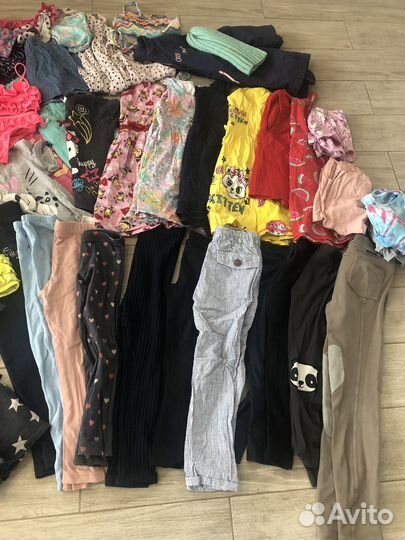 Одежда на девочку пакетом 5- 6 лет