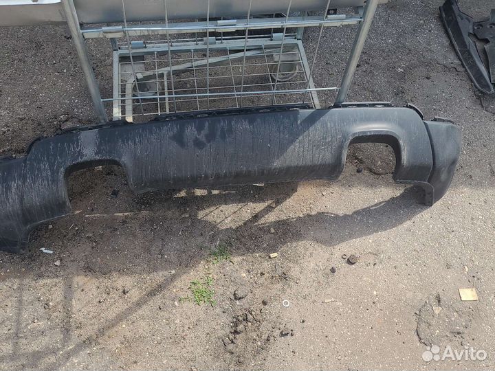 Юбка заднего бампера kia sportage 2