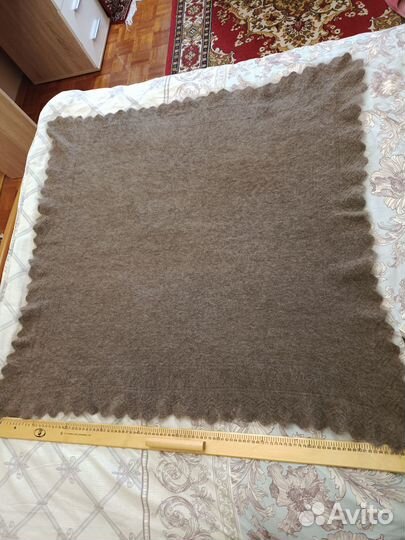 Шаль пуховая ручная работа 100*100