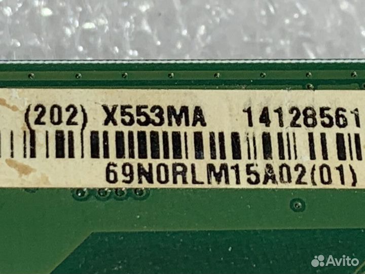 Материнская плата Asus x553ma под восстановление