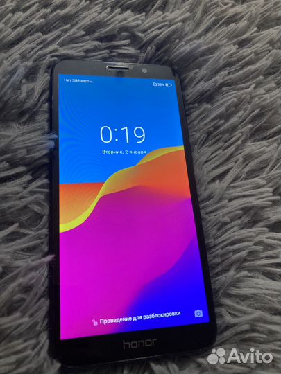 Телефон honor 7A