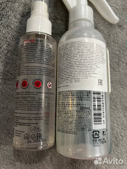 Спрей для волос Tsubaki флюид aravia