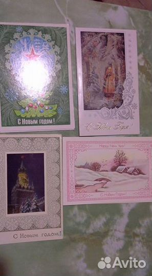 Открытки,плакат-новогодние из СССР