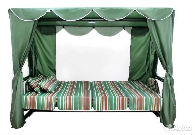 Садовые качели четырехместные 