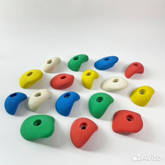 Зацепы для скалодрома, набор 16 штук