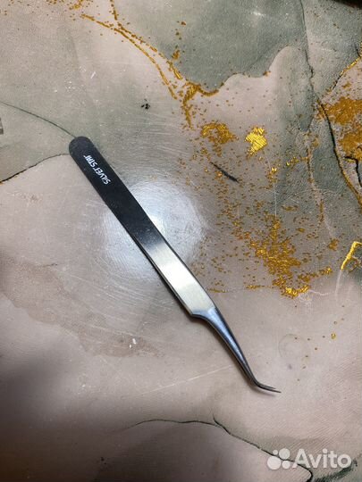 Пинцет для наращивания ресниц