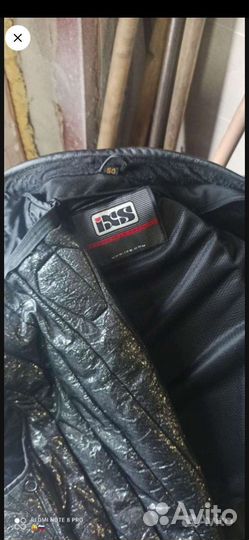 Мото куртка кожаная