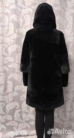 Шуба мутоновая 44 46 рр