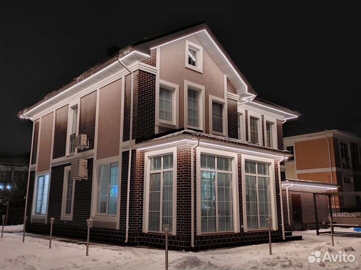 Освещение по контуру неоном