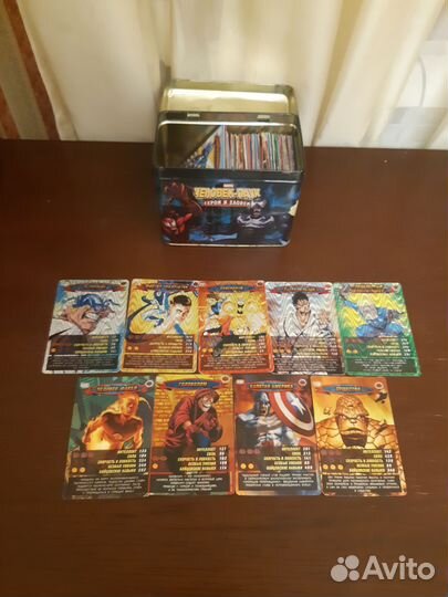 Карточки человек паук герои и злодеи